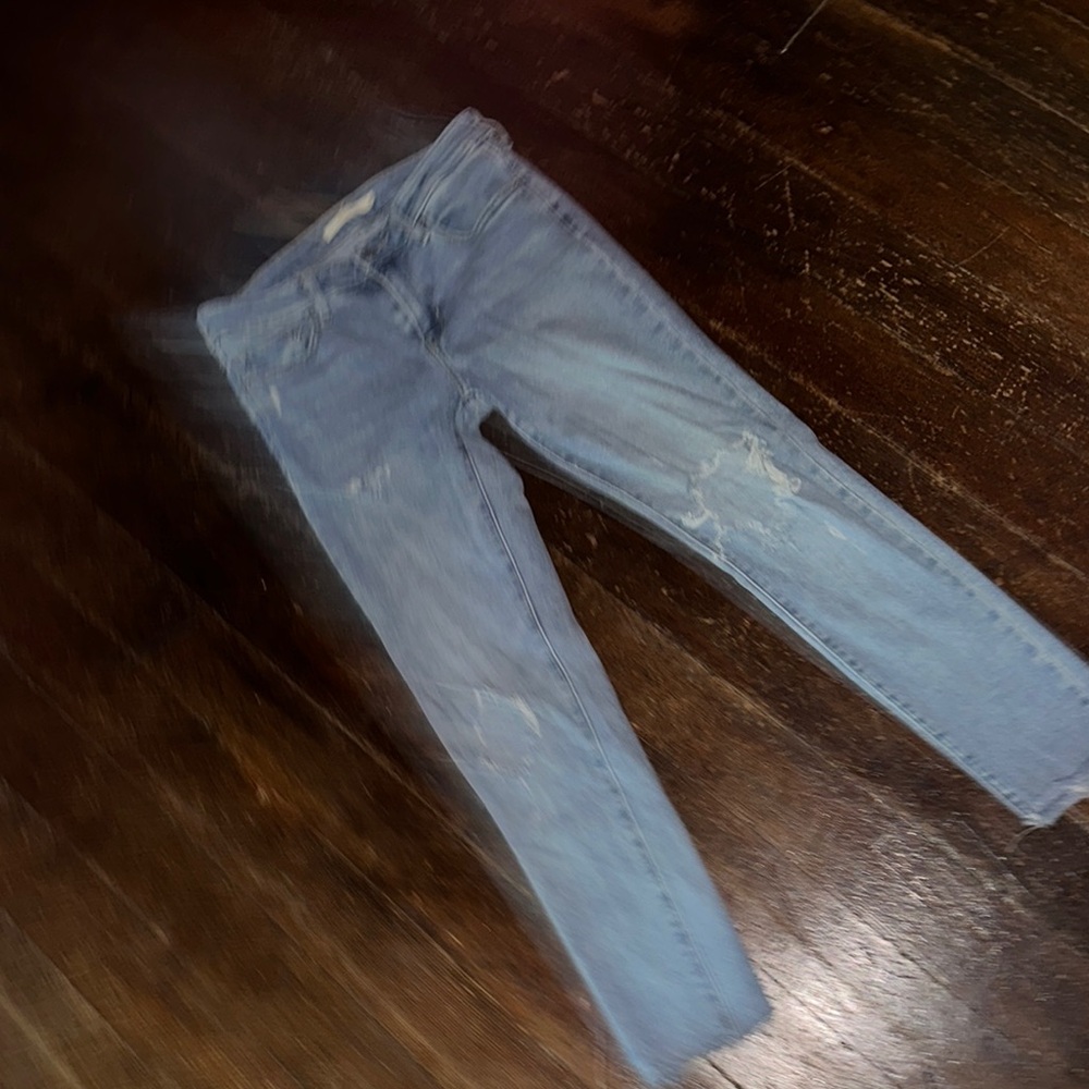 Levi’s 711 skinny jeans.  26